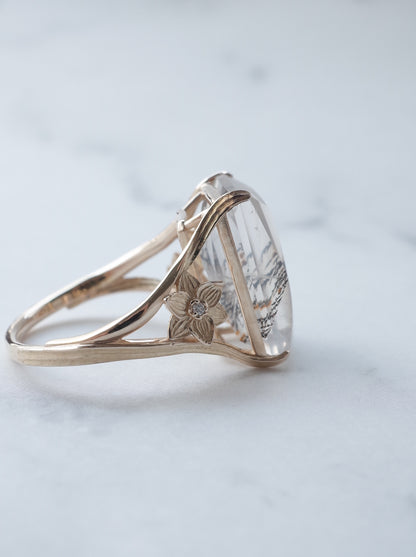 Dendritic Quartz / cut by CANNA - d4