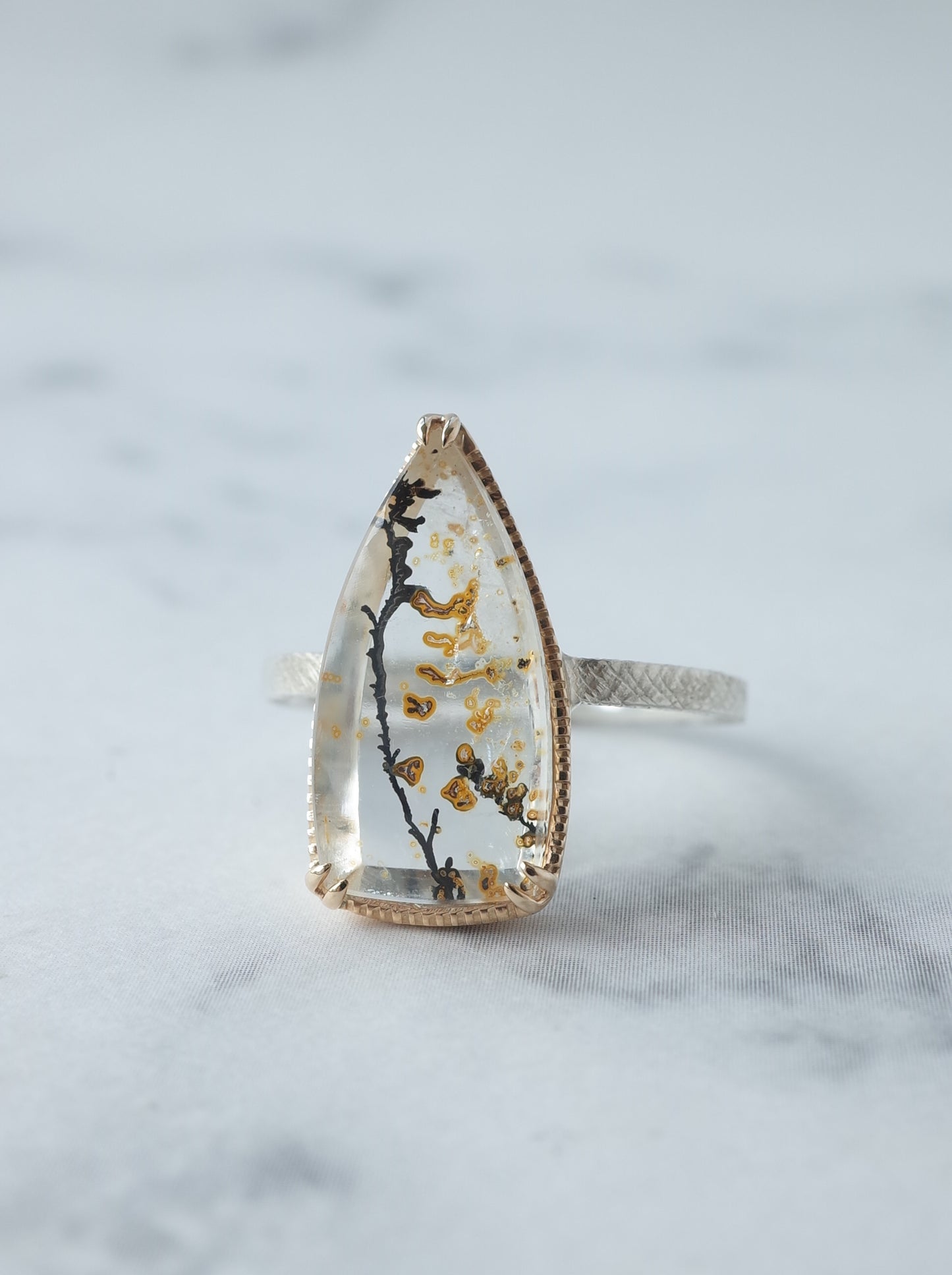 Dendritic  Quartz Ring - 1