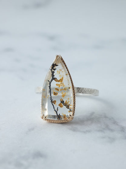 Dendritic  Quartz Ring - 1
