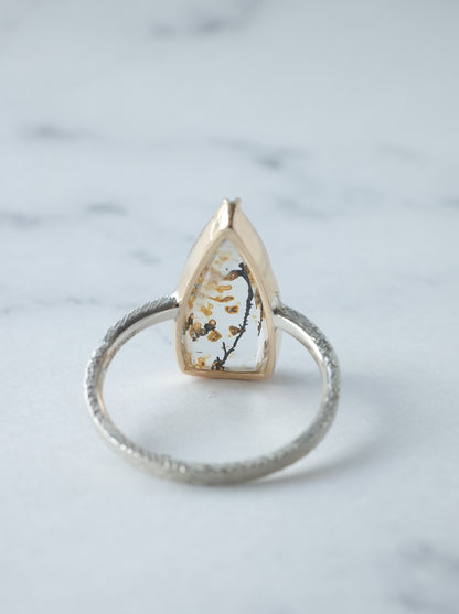Dendritic  Quartz Ring - 1