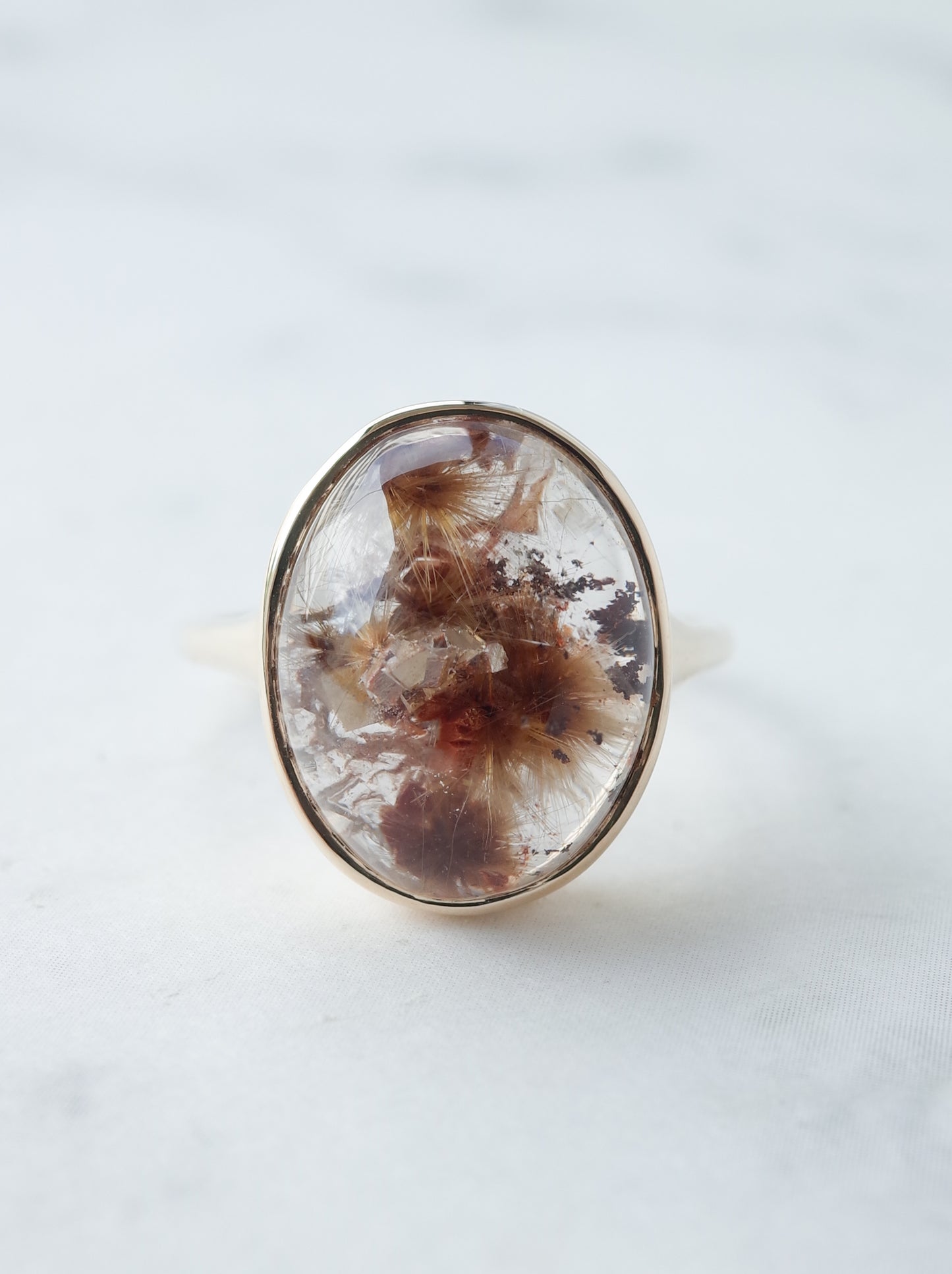 Garden Rutilated Quartz Ring - 3