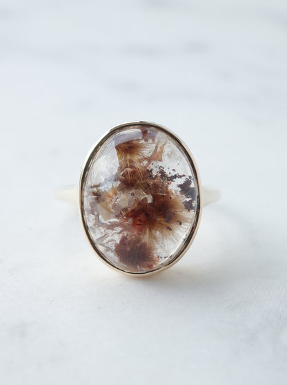 Garden Rutilated Quartz Ring - 3