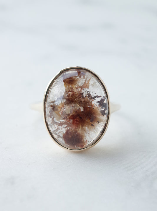 Garden Rutilated Quartz Ring - 3