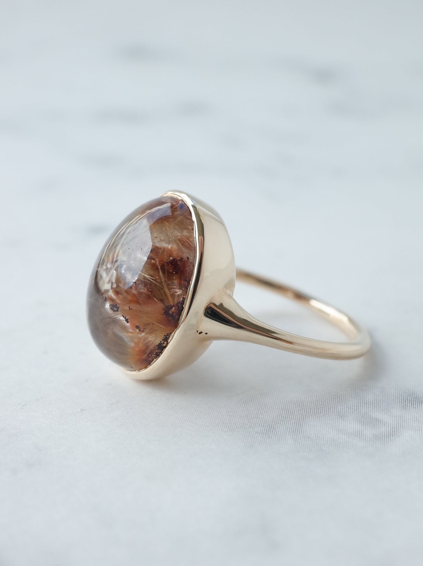 Garden Rutilated Quartz Ring - 3
