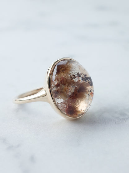 Garden Rutilated Quartz Ring - 3