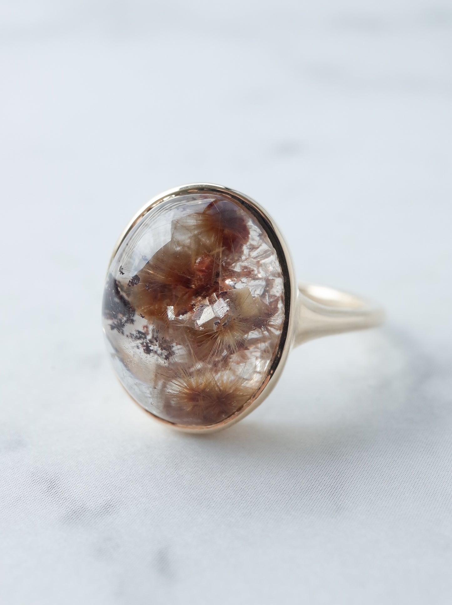 Garden Rutilated Quartz Ring - 3