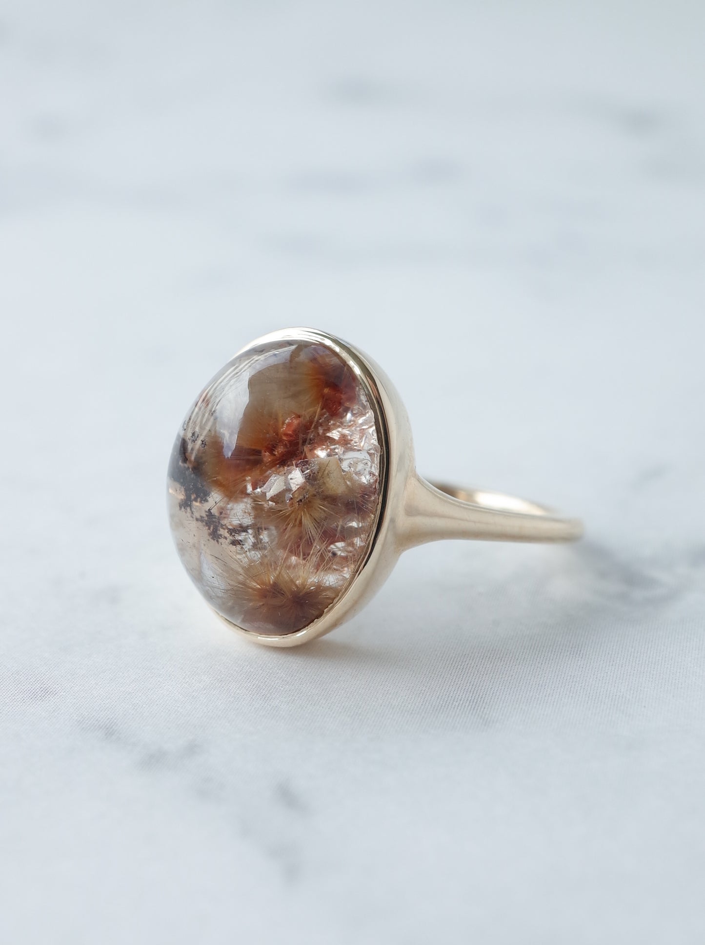 Garden Rutilated Quartz Ring - 3