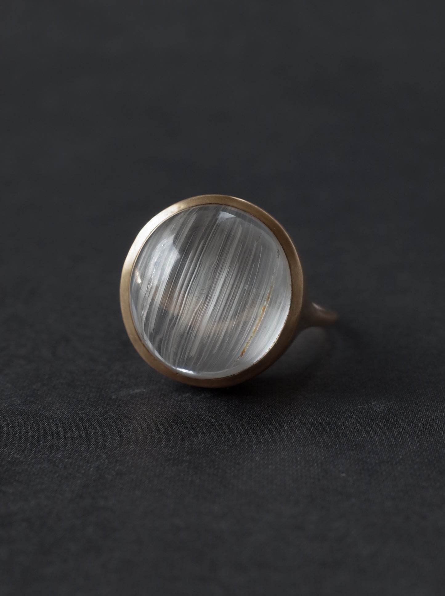 Cat's Eye Topaz Ring - 1