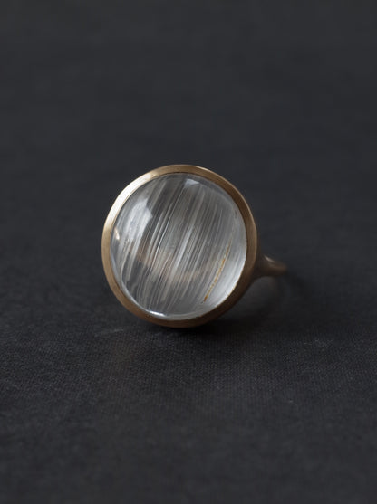 Cat's Eye Topaz Ring - 1