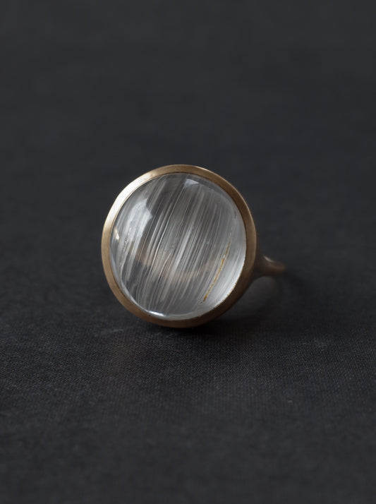 Cat's Eye Topaz Ring - 1