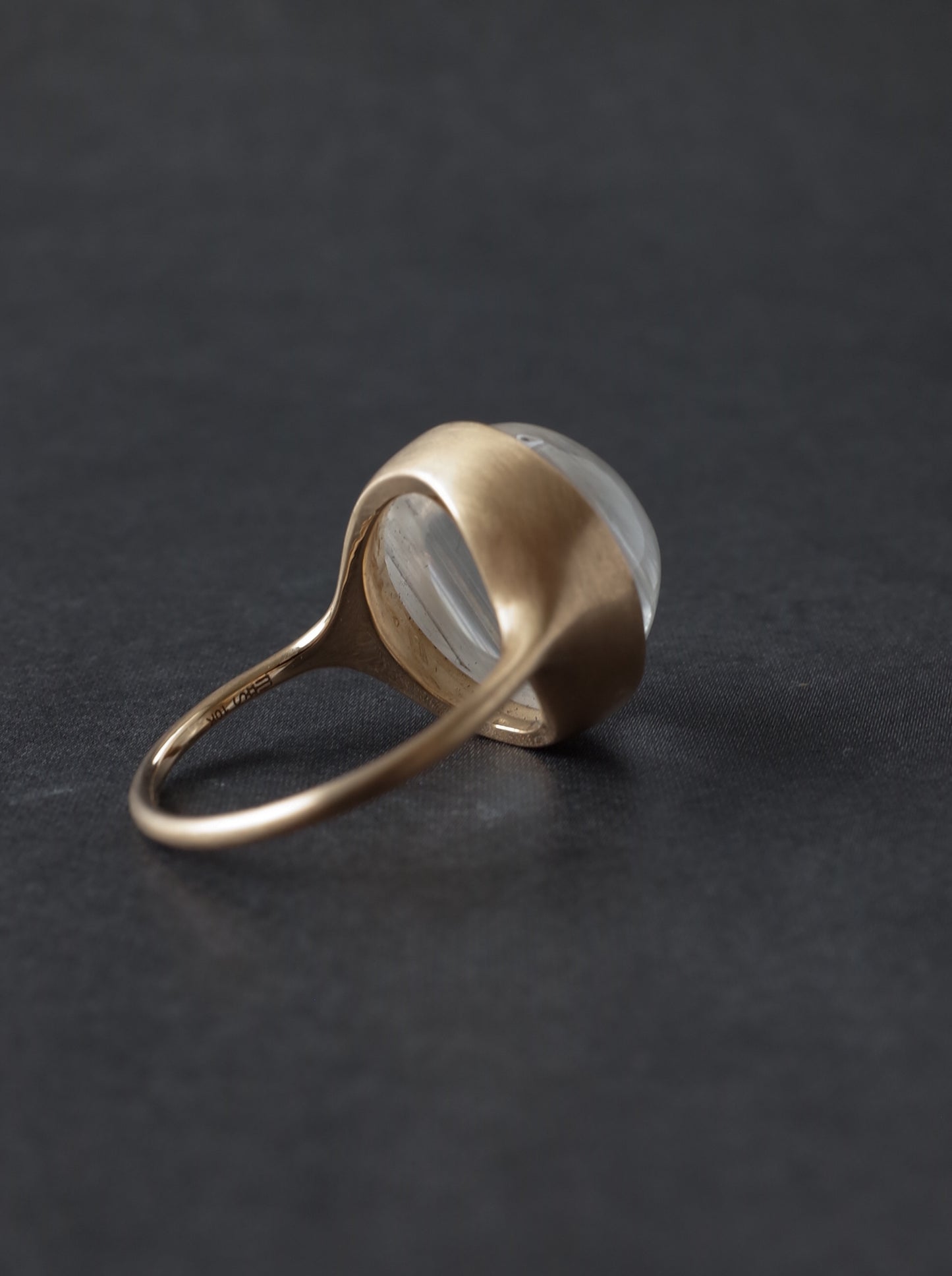 Cat's Eye Topaz Ring - 1