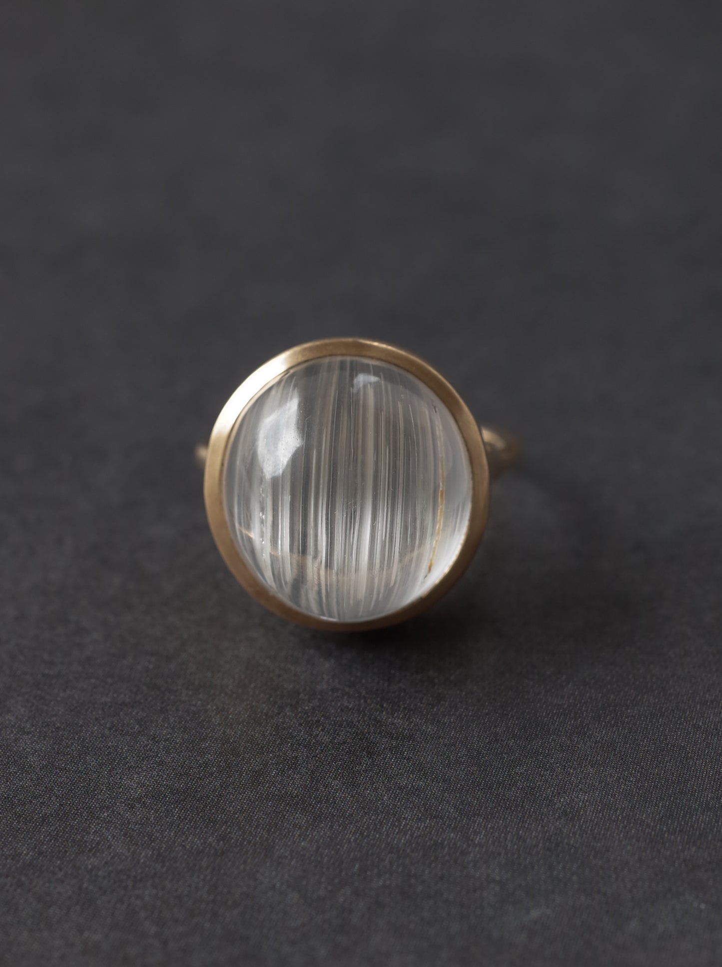 Cat's Eye Topaz Ring - 1