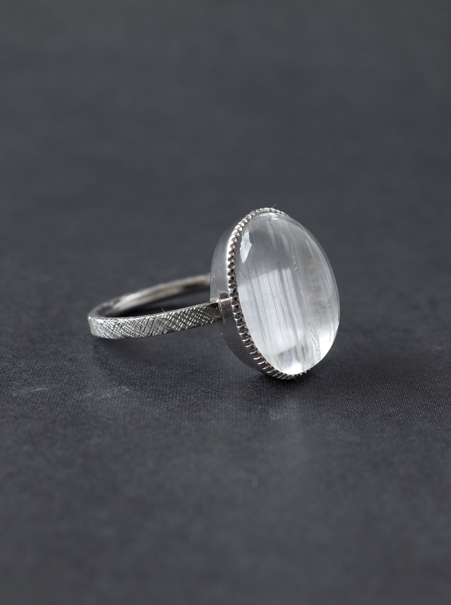 Cat's Eye Topaz Ring - 2