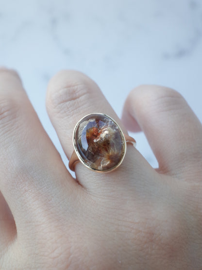 Garden Rutilated Quartz Ring - 3
