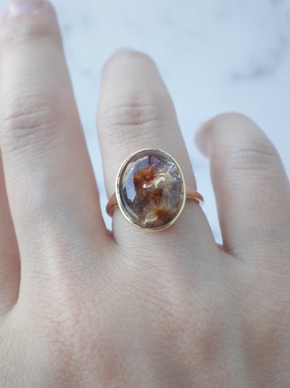 Garden Rutilated Quartz Ring - 3