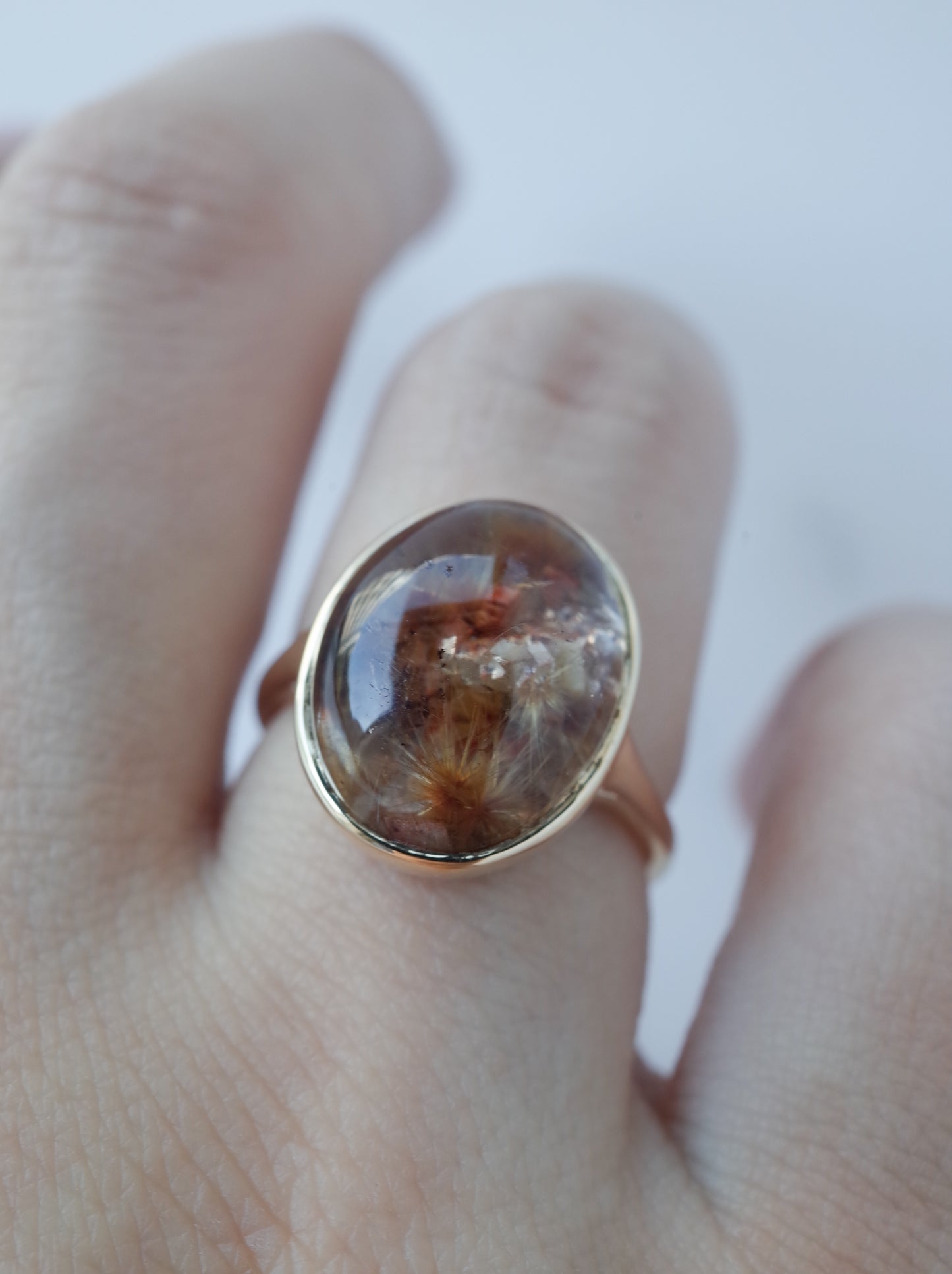Garden Rutilated Quartz Ring - 3