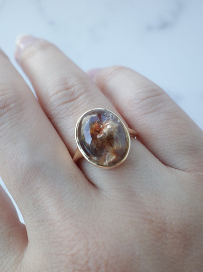 Garden Rutilated Quartz Ring - 3