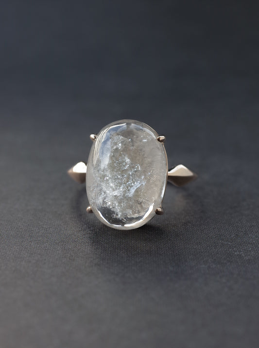 White Garden Quartz Ring - 7