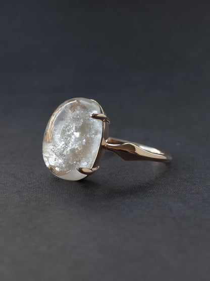 White Garden Quartz Ring - 7