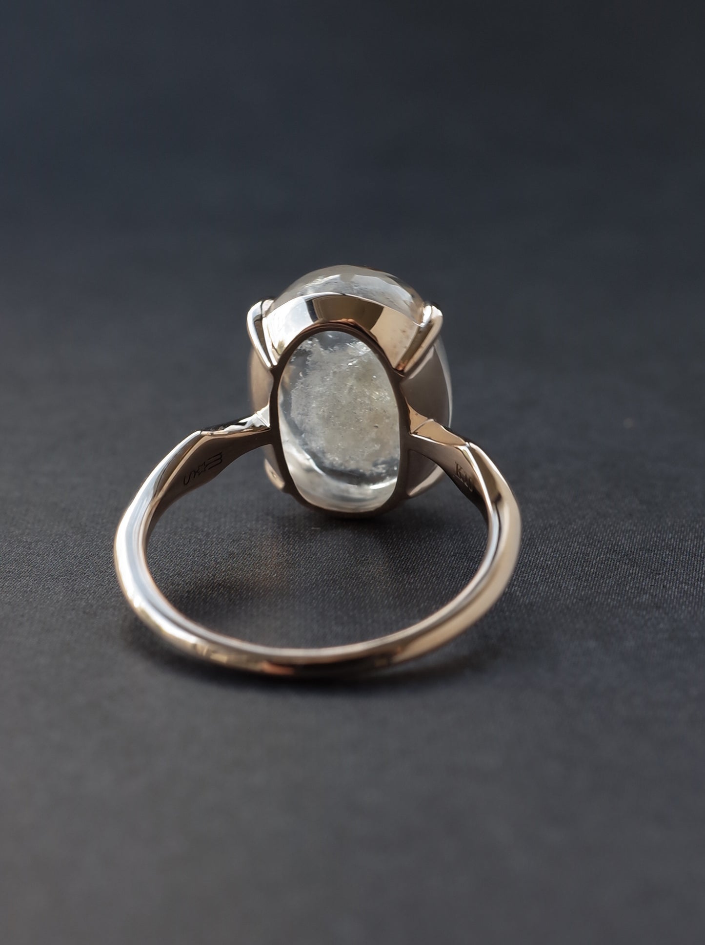 White Garden Quartz Ring - 7
