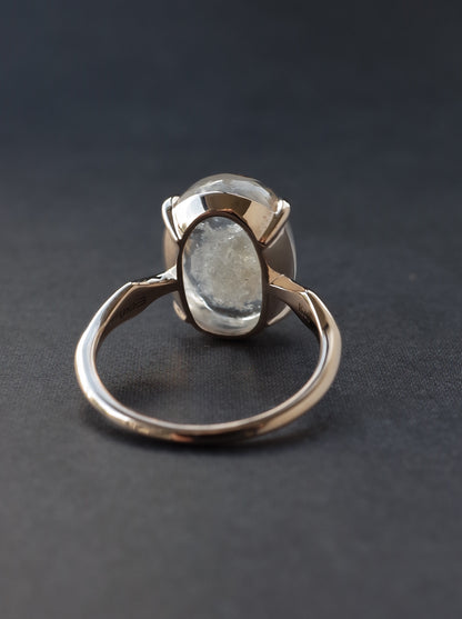 White Garden Quartz Ring - 7