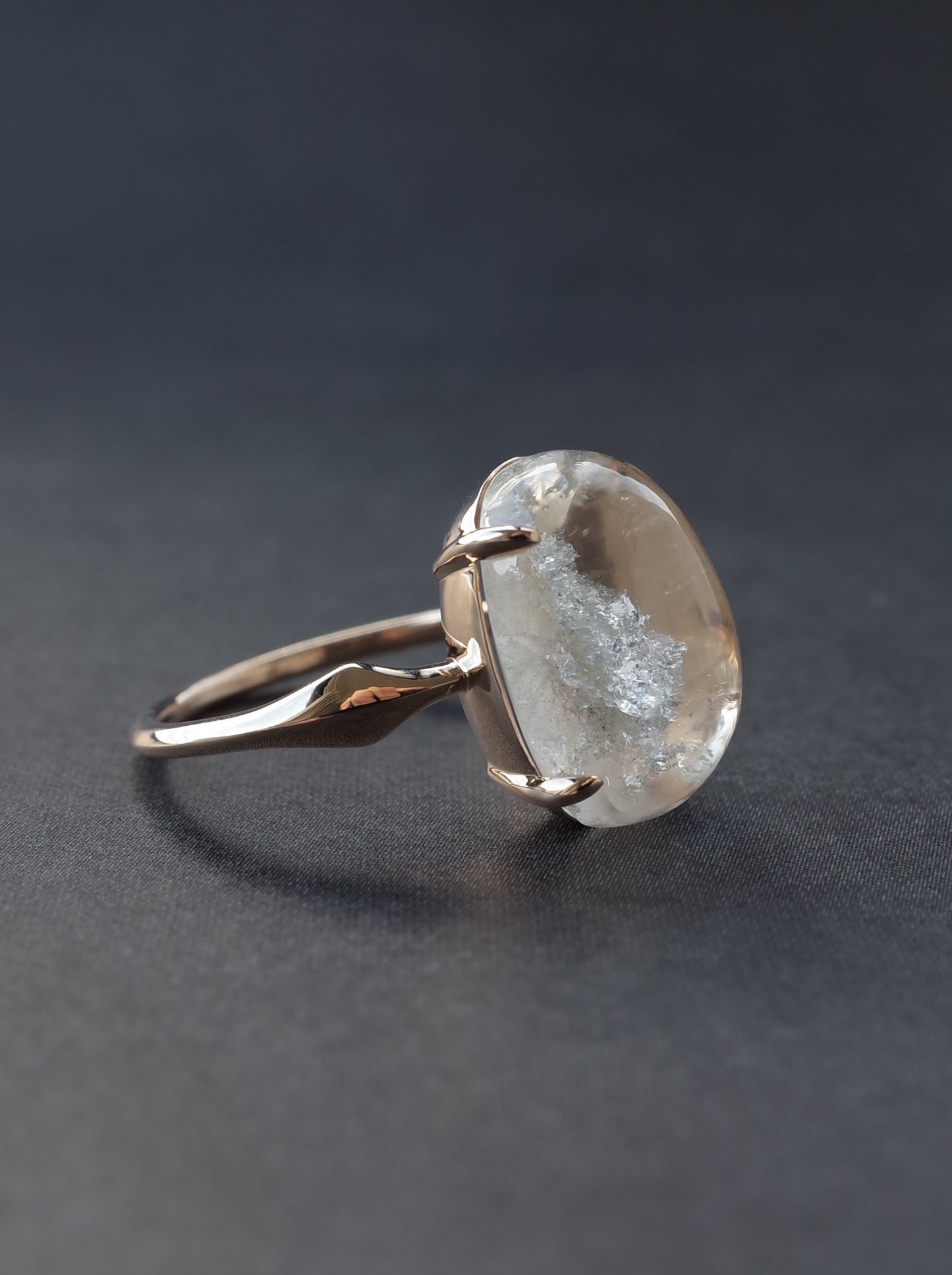 White Garden Quartz Ring - 7