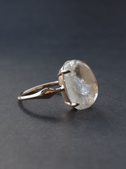 White Garden Quartz Ring - 7