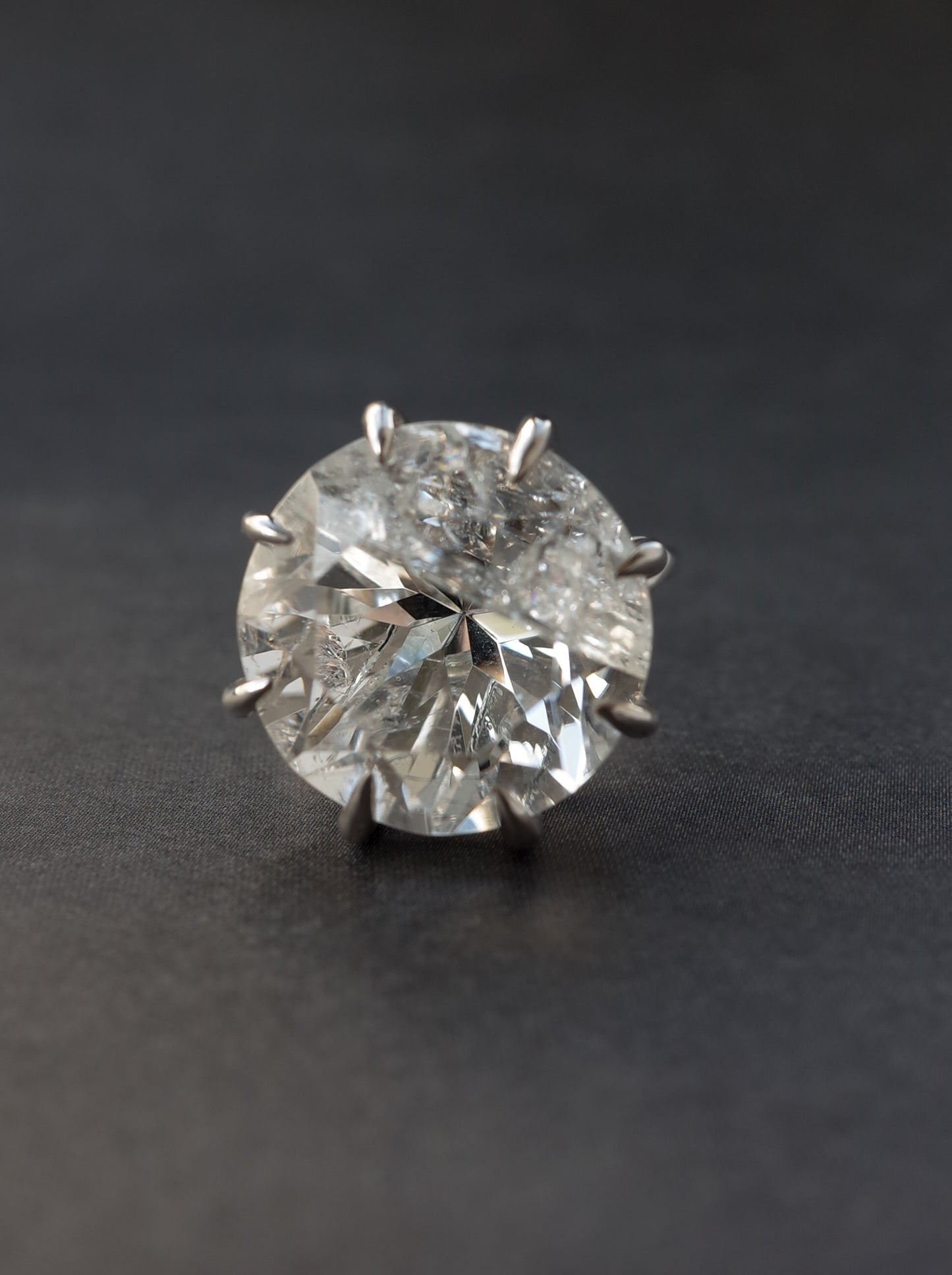 Crash Quartz Ring   / cut by CANNA - 2