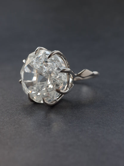 Crash Quartz Ring   / cut by CANNA - 2