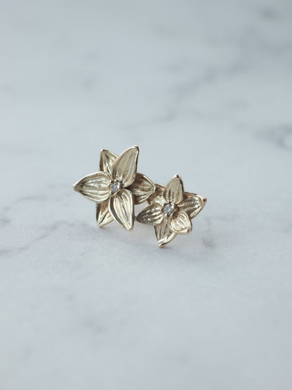 DAFFODIL stud earrings  Single - M