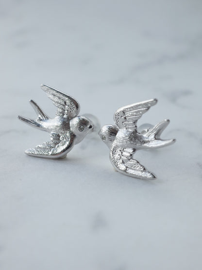 SWALLOW stud earrings