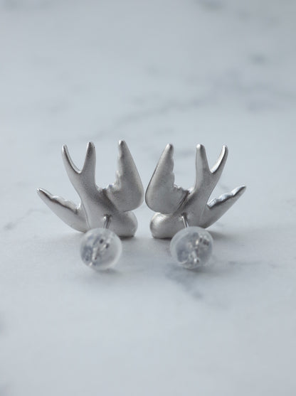 SWALLOW stud earrings