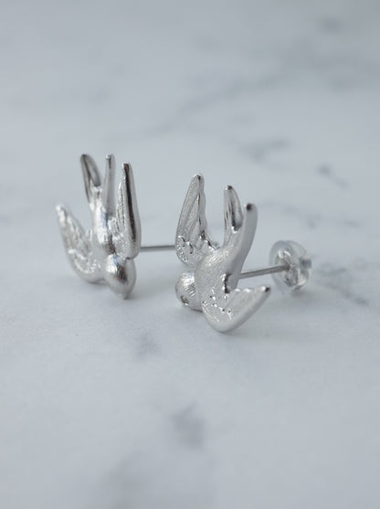 SWALLOW stud earrings