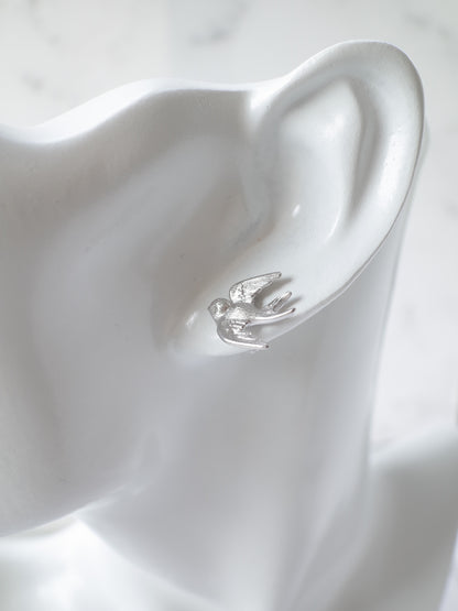 SWALLOW stud earrings