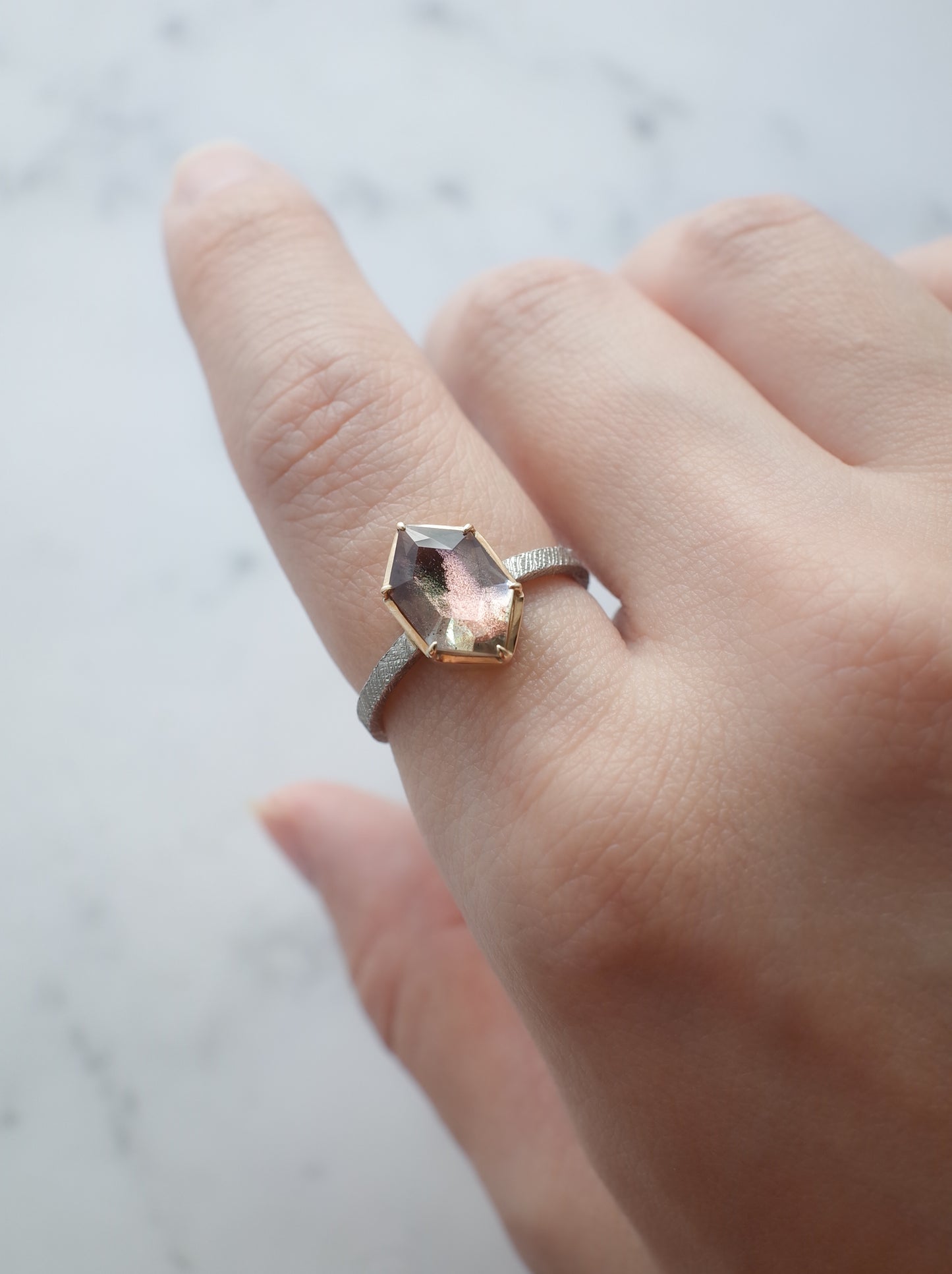 Oregon Sunstone Ring - 4