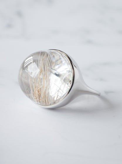 Sericite in Quartz Ring