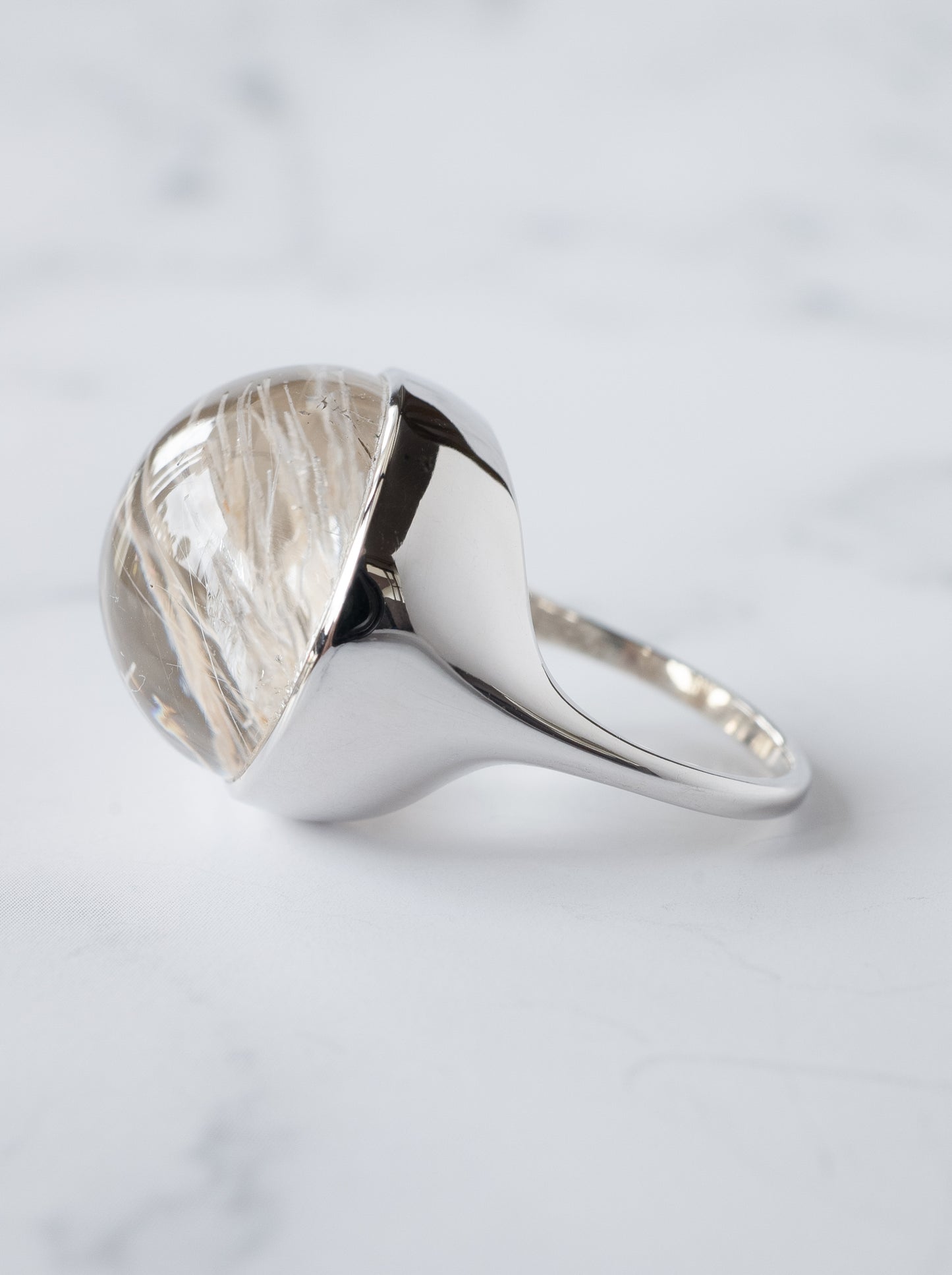 Sericite in Quartz Ring