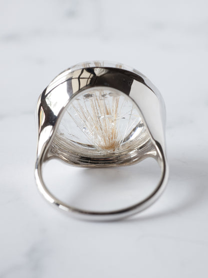 Sericite in Quartz Ring