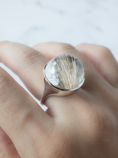 Sericite in Quartz Ring