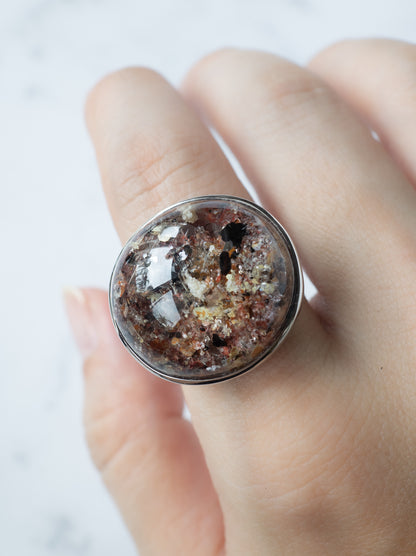 Garden Rutilated Quartz Ring