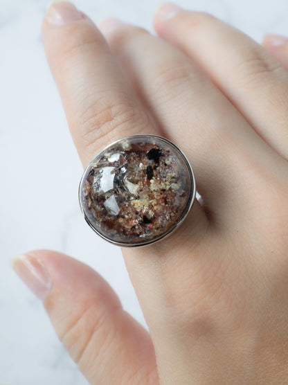 Garden Rutilated Quartz Ring