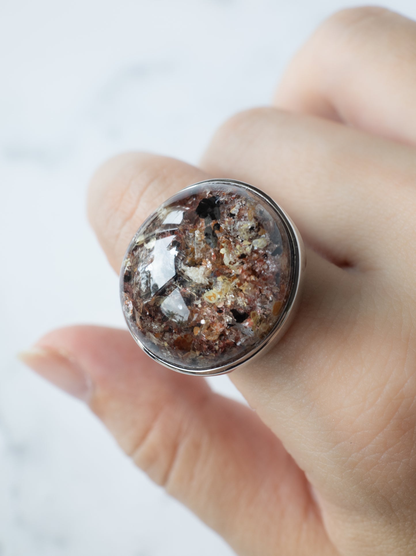 Garden Rutilated Quartz Ring