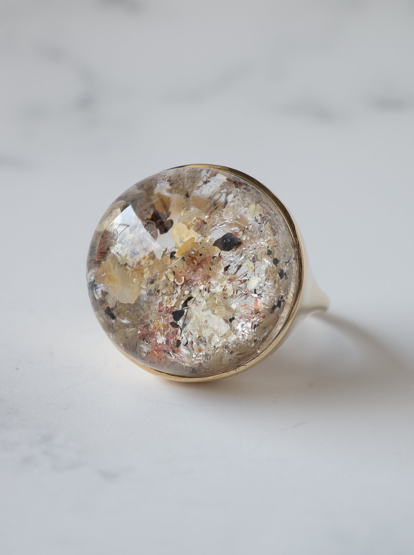 Garden Rutilated Quartz Ring - 2