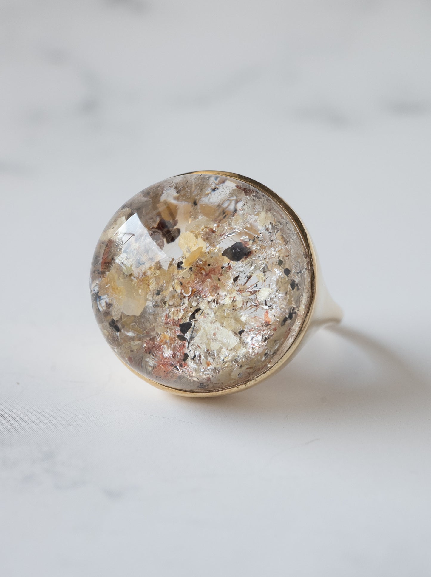 Garden Rutilated Quartz Ring - 2