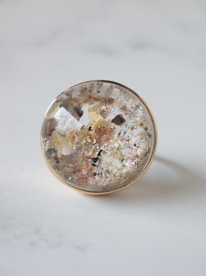 Garden Rutilated Quartz Ring - 2
