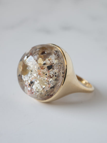 Garden Rutilated Quartz Ring - 2