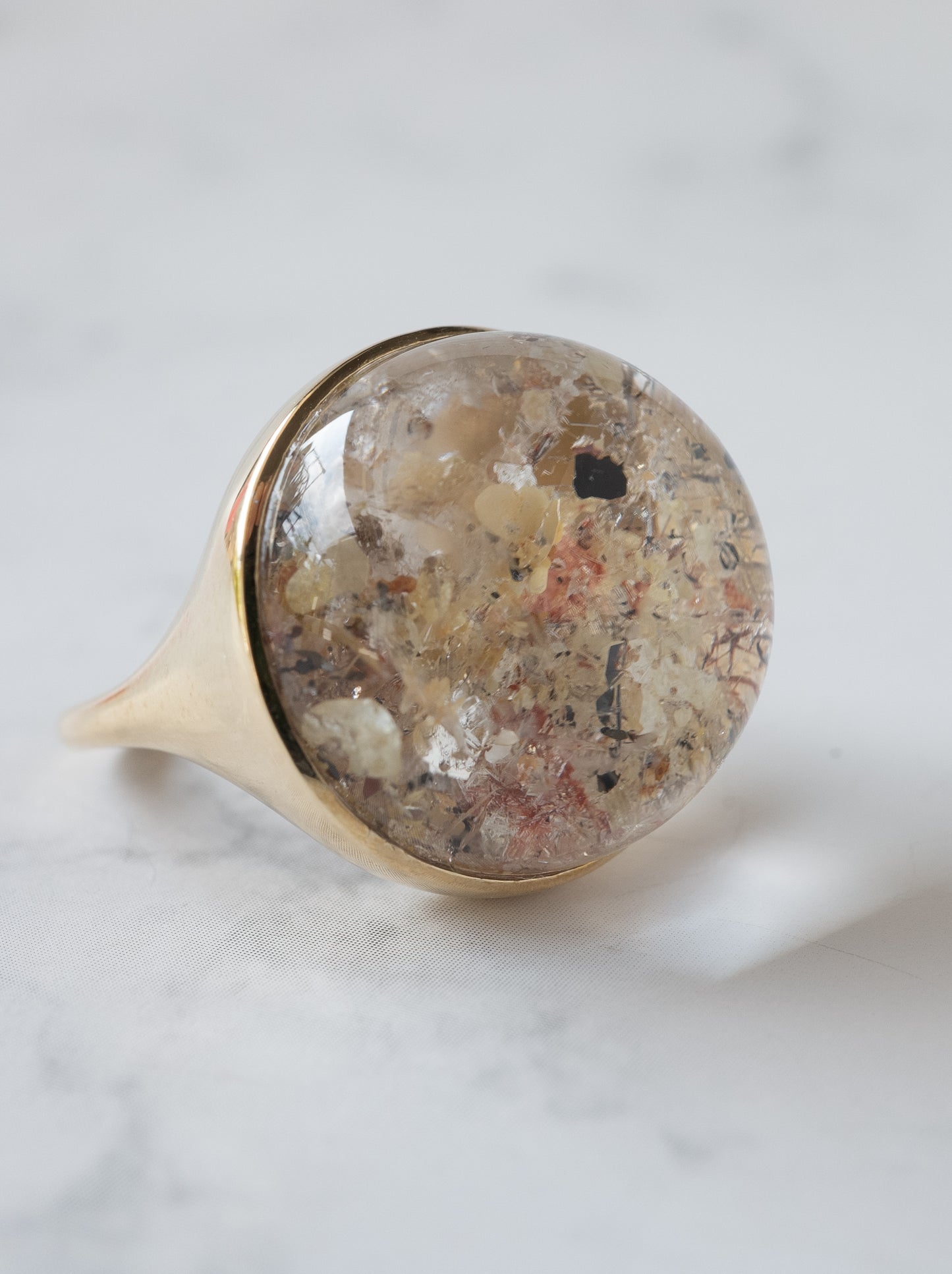 Garden Rutilated Quartz Ring - 2