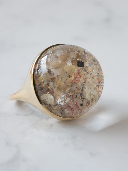 Garden Rutilated Quartz Ring - 2