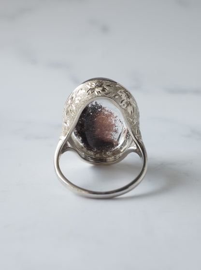 Cherry Blossom Garden Quartz Hawaiian Ring - 2