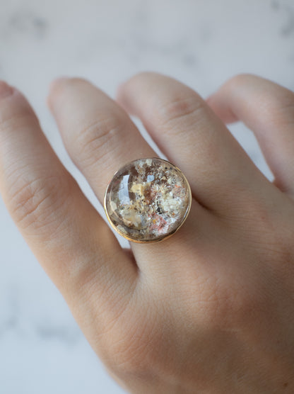 Garden Rutilated Quartz Ring - 2